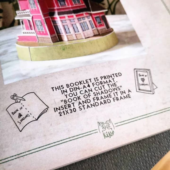 KikoIlustrador - Wholesale DIY Craft Kit - HAUNTED HOUSE - Book of Shadows - A42