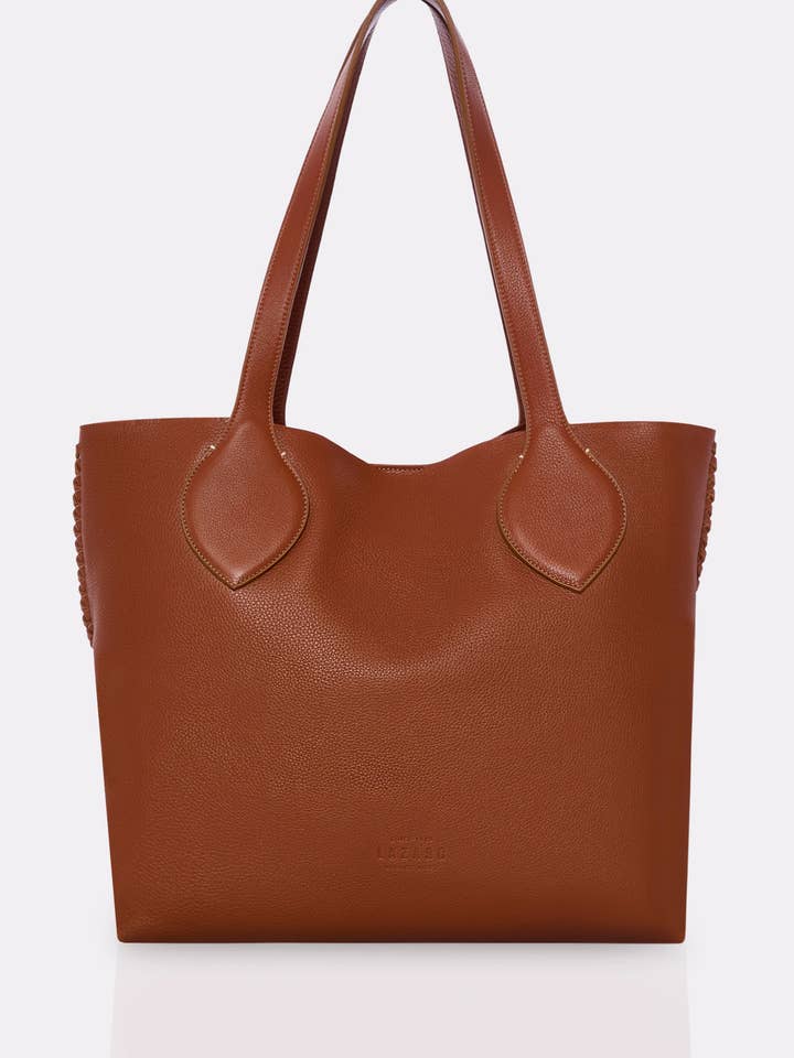 Grote draagtas 'Coya' - Tan voor wholesale door Lazaro