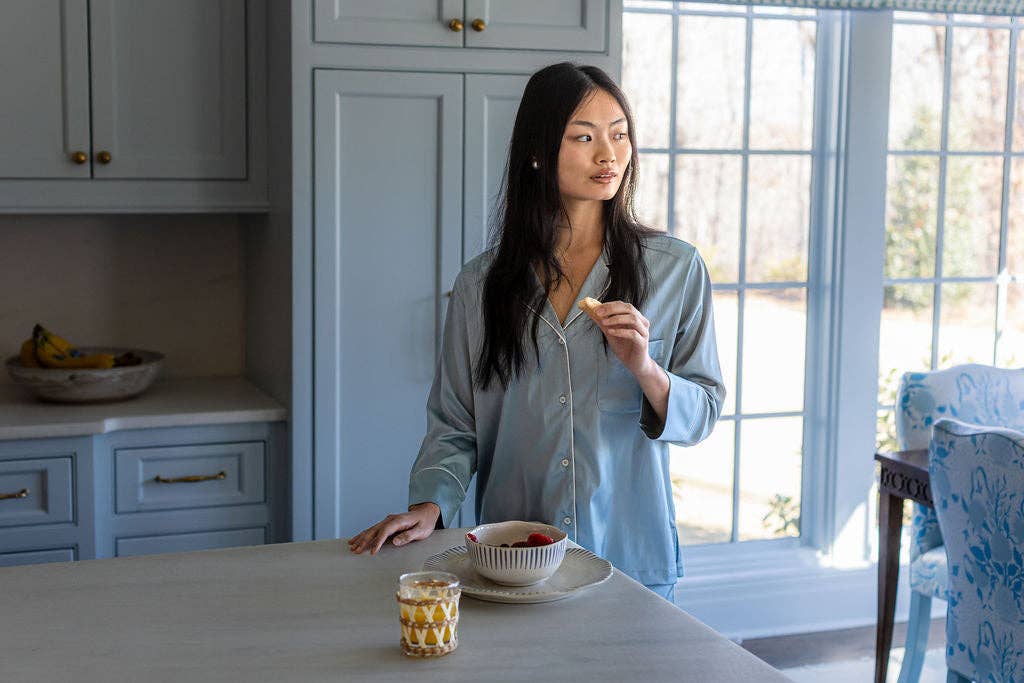 Lenora - Wholesale Sleepwear Set - Women's - CHLOE SATIN PAJAMAS15