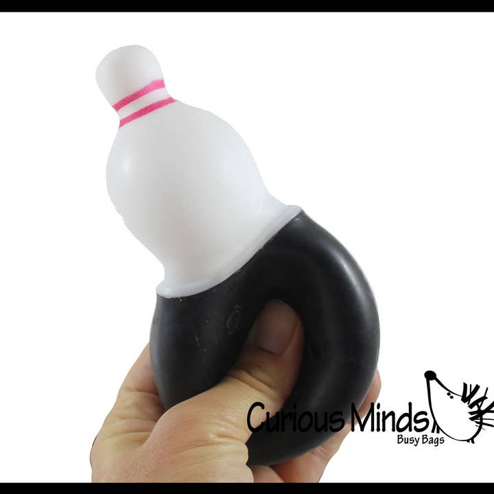 Curious Minds Toys - Wholesale Fidget Toy - Kids - 1 Bowling Pin in a Bowling Ball - Adorable Pop Up Fidget Toy2