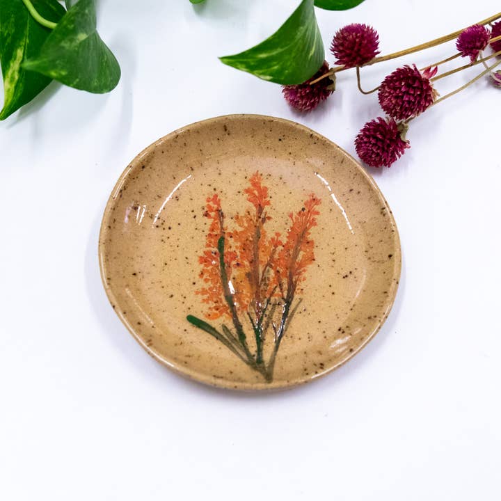 Tara Kothari - Wholesale Jewelry Dish - Rustic Wildflower Handmade Pressed Flower Jewelry Dish8