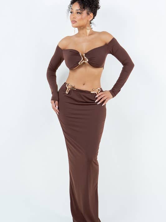 Ensemble de jupes avec détails pour la vente par Belita Collection