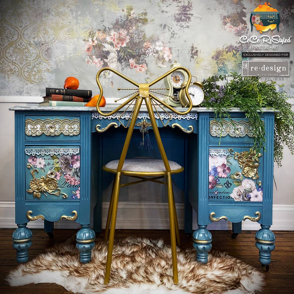 Redesign with Prima - Wholesale Craft Tool - Redesign With Prima Mould Cece Border Lace Ii 5"x10"x8mm3