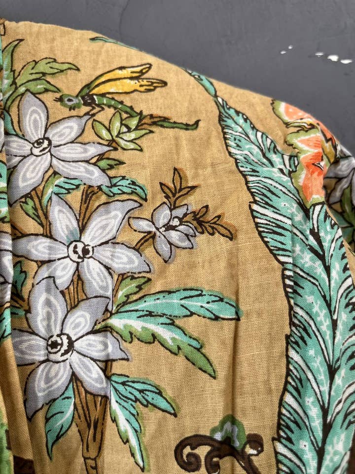 Bhawana Handicrafts - Wholesale Dress - Women's - Antique Floral Printed Handmade Cotton Kurtis Indian Kurtis