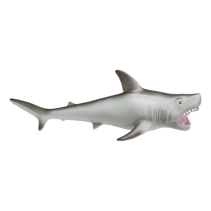 Toysmith - Wholesale Figurine Toy - Kids - Epic Great White Shark, Giant, Realistic, 21" Long