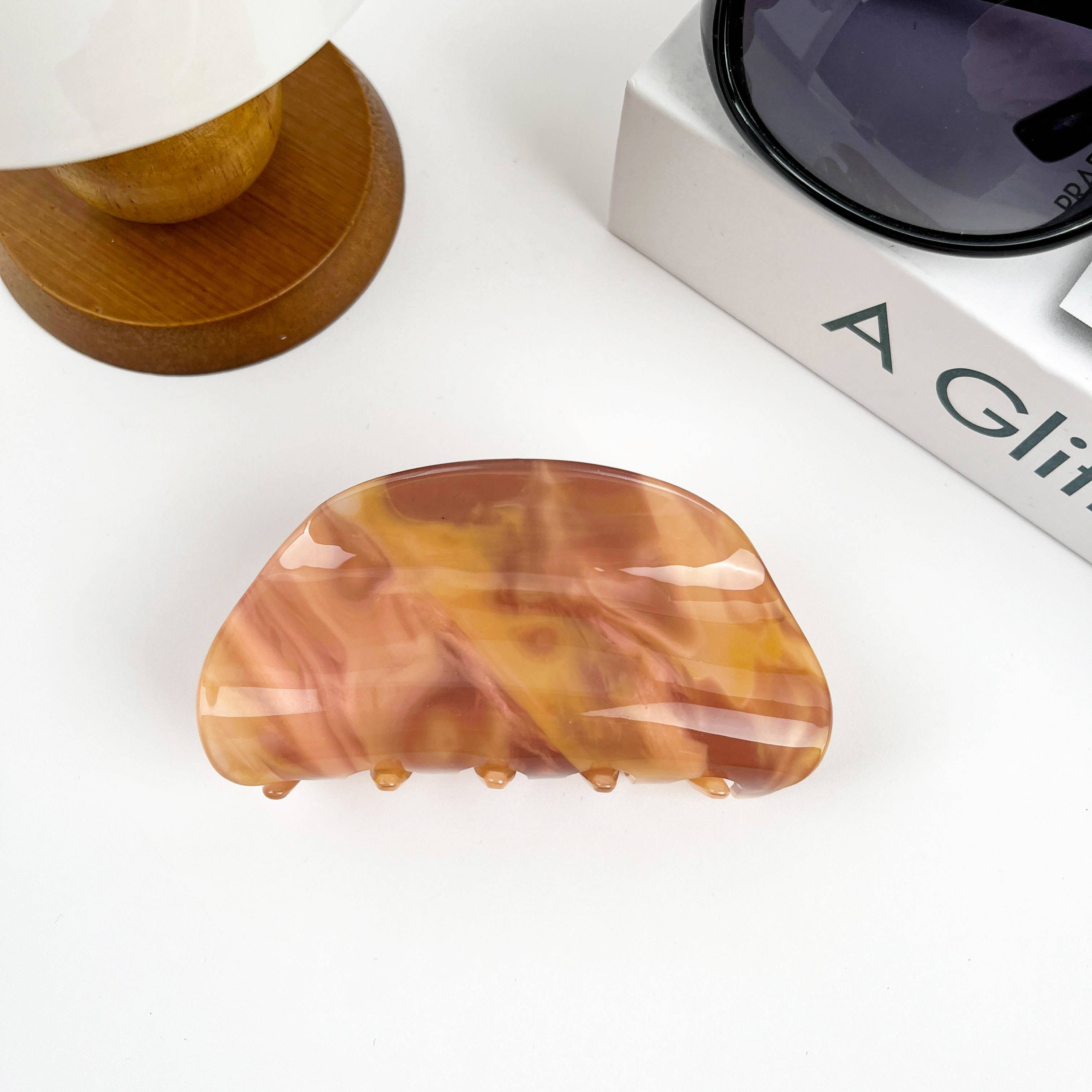 SoapElenGlen - Wholesale Hair Clip - Women's - Colorful Semicircle Hair Clip9