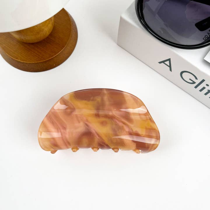 SoapElenGlen - Wholesale Hair Clip - Women's - Colorful Semicircle Hair Clip9