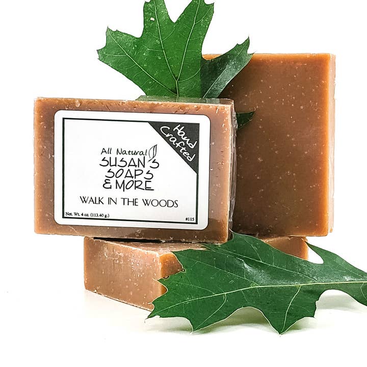 Walk in the Woods Soap for wholesale by Susan’s Soaps & More