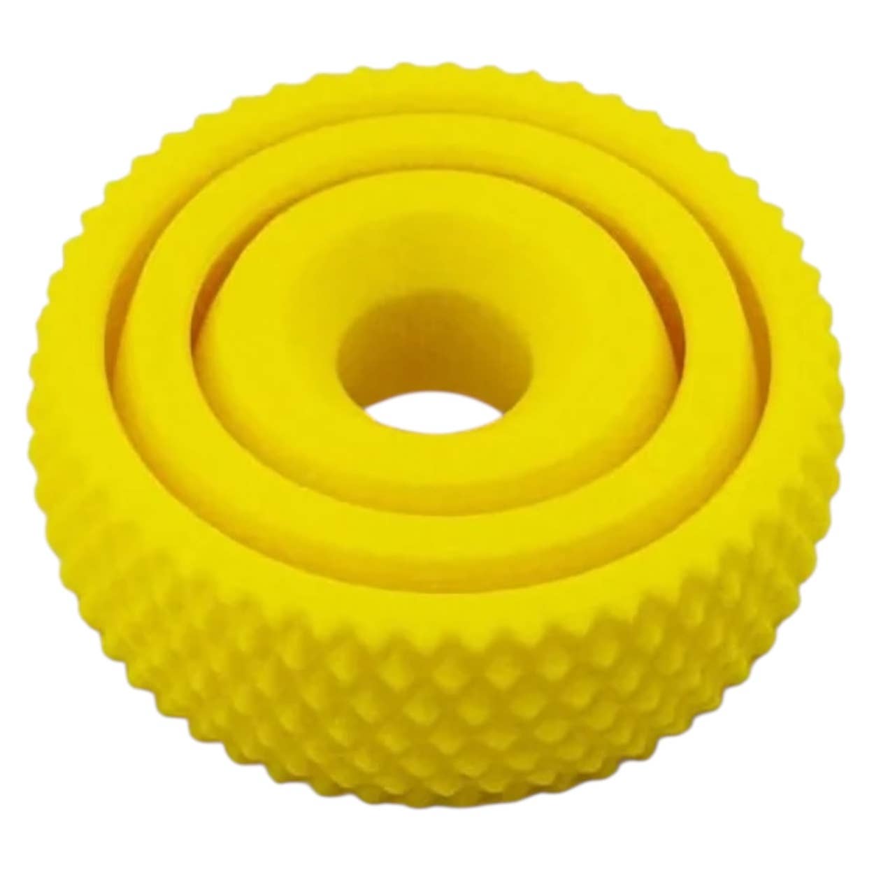 Kahn Creations -  Sensory Friendly and Custom Products - Vendita all'ingrosso Giocattolo fidget - Bambini - Gyro Fidget Spinner con presa ottimale e superficie testurizzata6