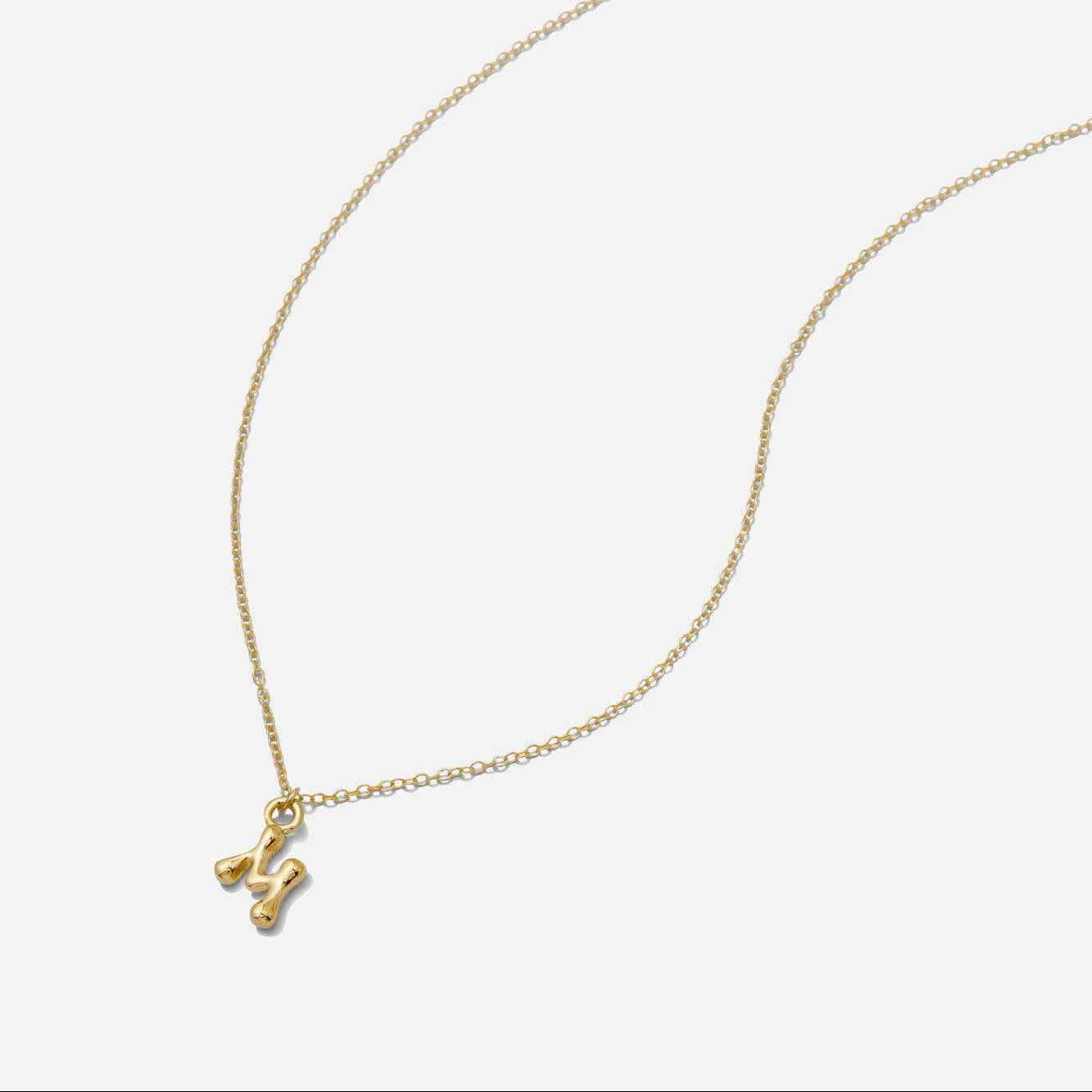 Katie Dean - Wholesale Pendant/Charm Necklace - Puffy Initial Necklace14