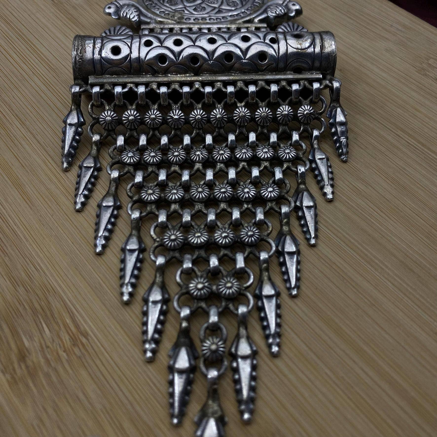 Quirky Fashions – wholesale Keychain – Women's – Silver Mandala Challa Key Chain | Ethnic Waist Jewelry4