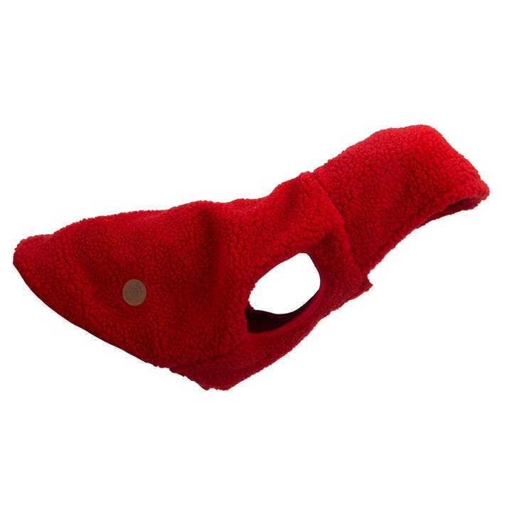 Teddy Sherpa Dog Hoodie Bordeaux for wholesale by Ancol Pet Products Ltd