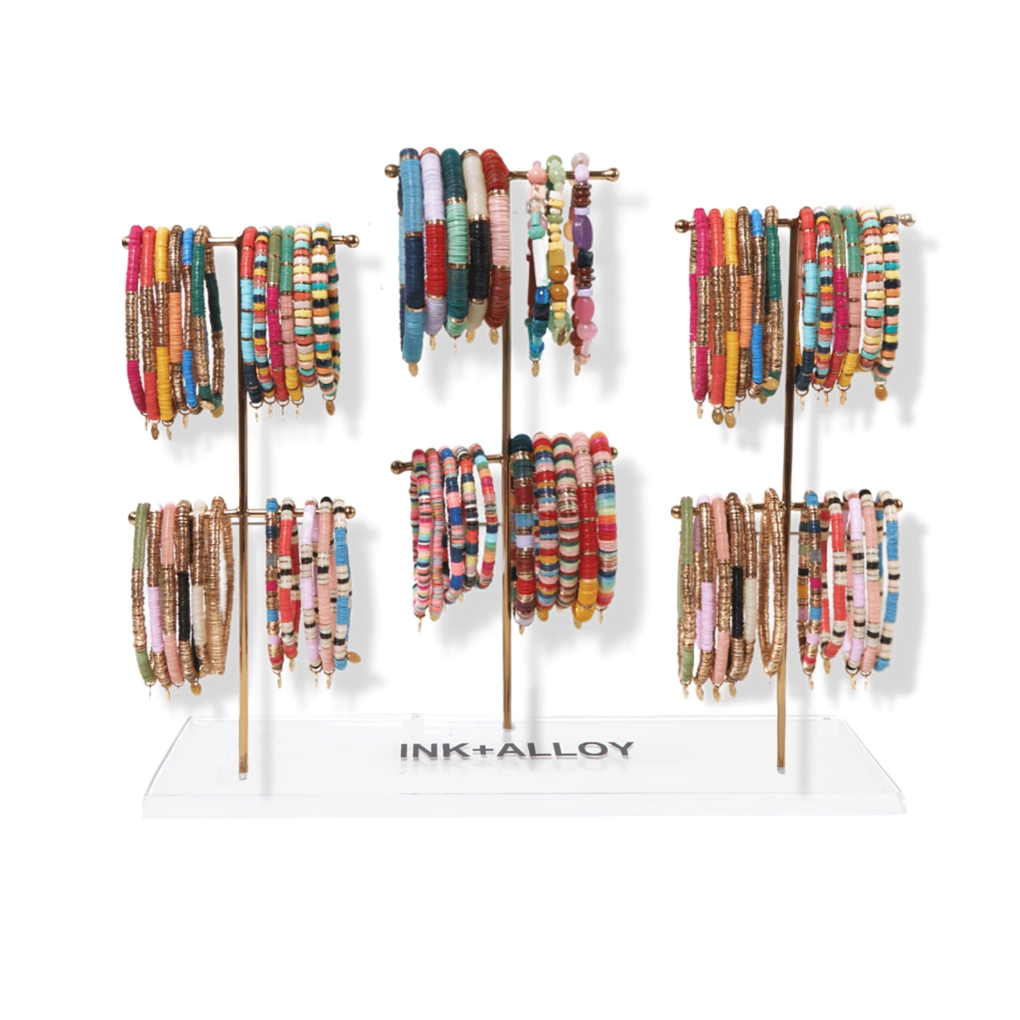 INK + ALLOY - Wholesale Jewelry Stand & Display - Bracelet/Key Ring Acrylic Display Wholesale