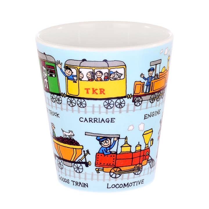 Kids Trains Melamine Beaker for wholesale by Tyrrell Katz