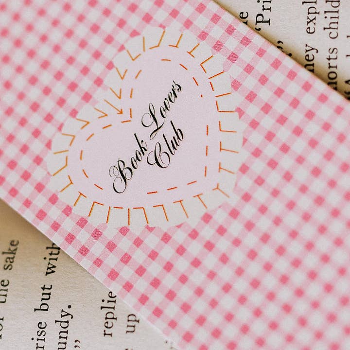 The Vibrant Book Club – wholesale Bookmark – Book Lovers Club Bookmark3