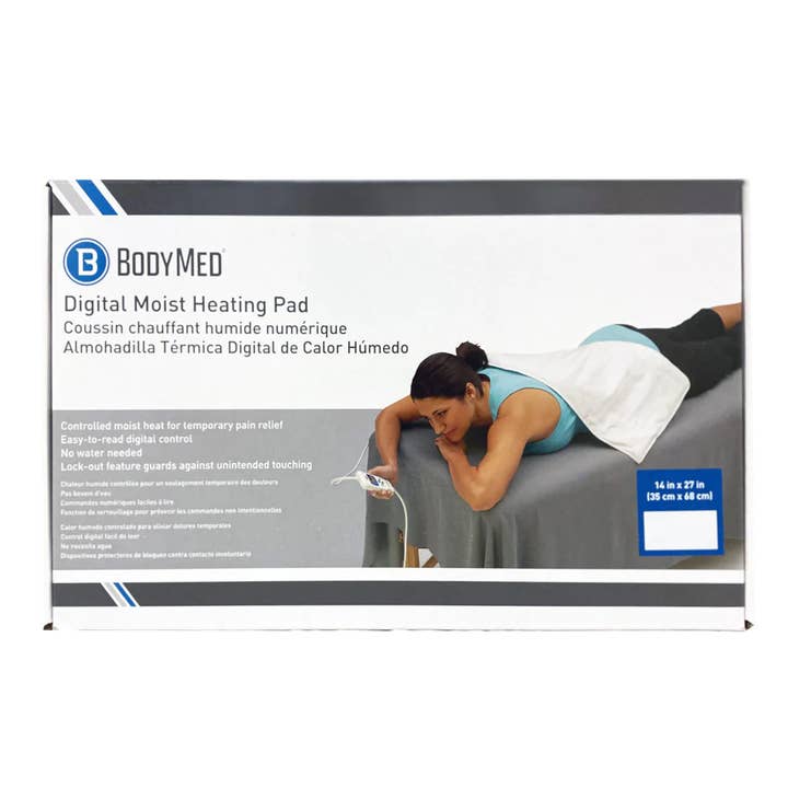 Medisports - Wholesale Heating Pad - BODYMED Digital Moist heating pad - 14" X 27"