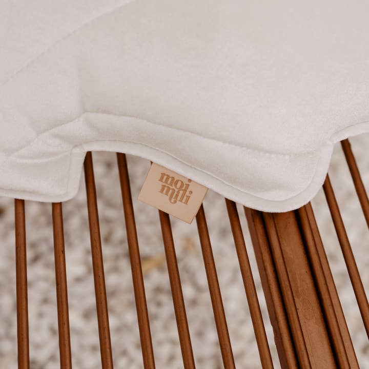 Moi Mili - Wholesale Throw/Decorative Pillow - “White Pearl” Velvet Shell Pillow5