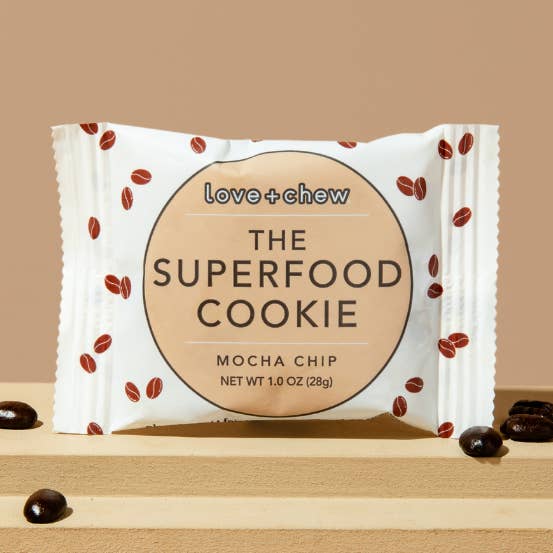 MOCHA CHIP - 1 OZ - BOX OF 80 for wholesale by Love + Chew