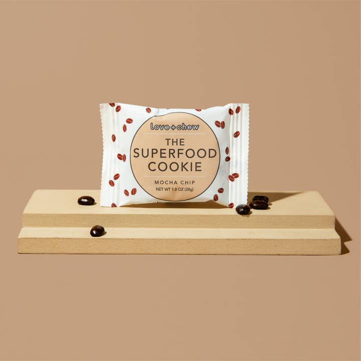 MOCHA CHIP - 1 OZ - BOX OF 80 for wholesale by Love + Chew