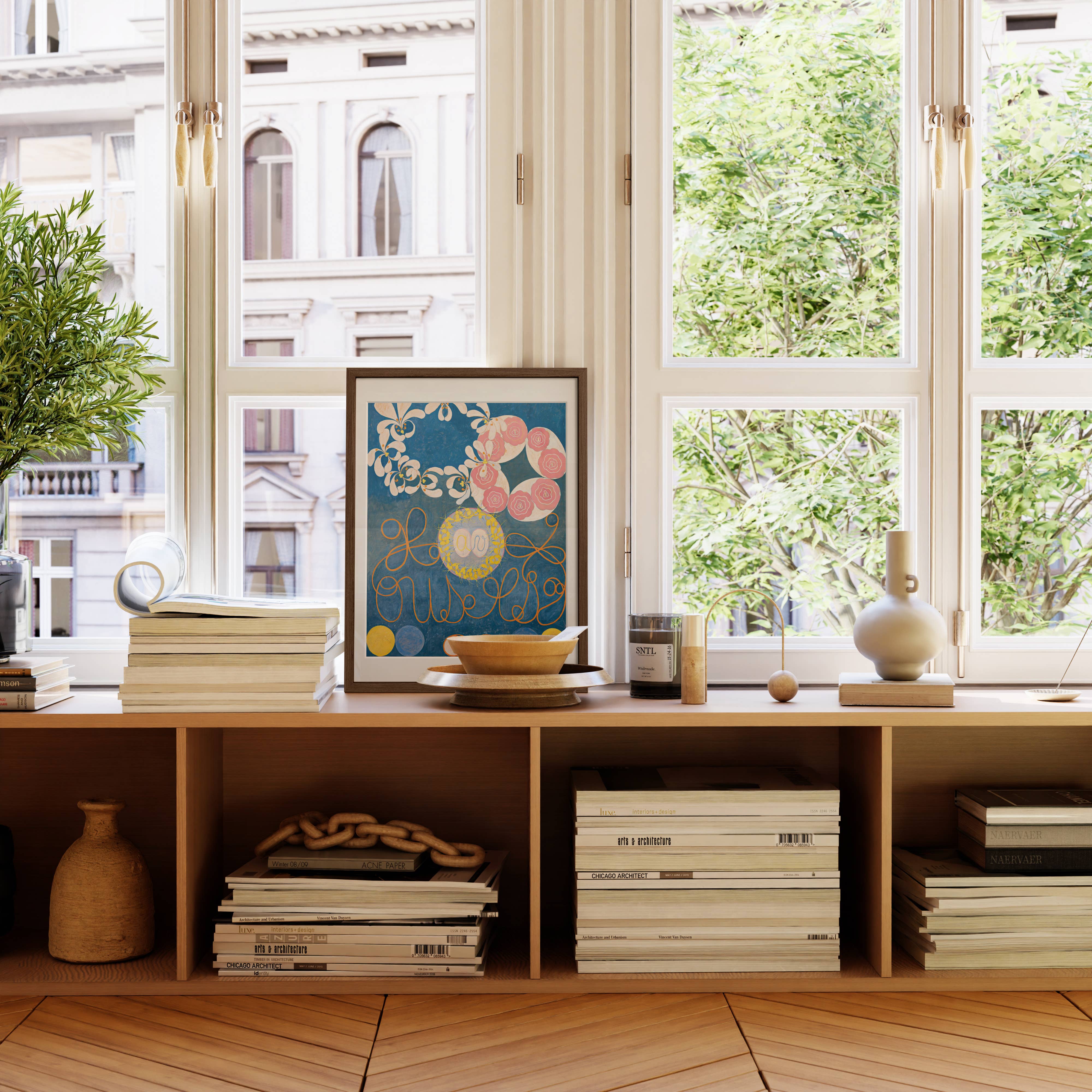 Haus and Hues - Wholesale Picture Frame - Walnut Oak Frame with Glass23