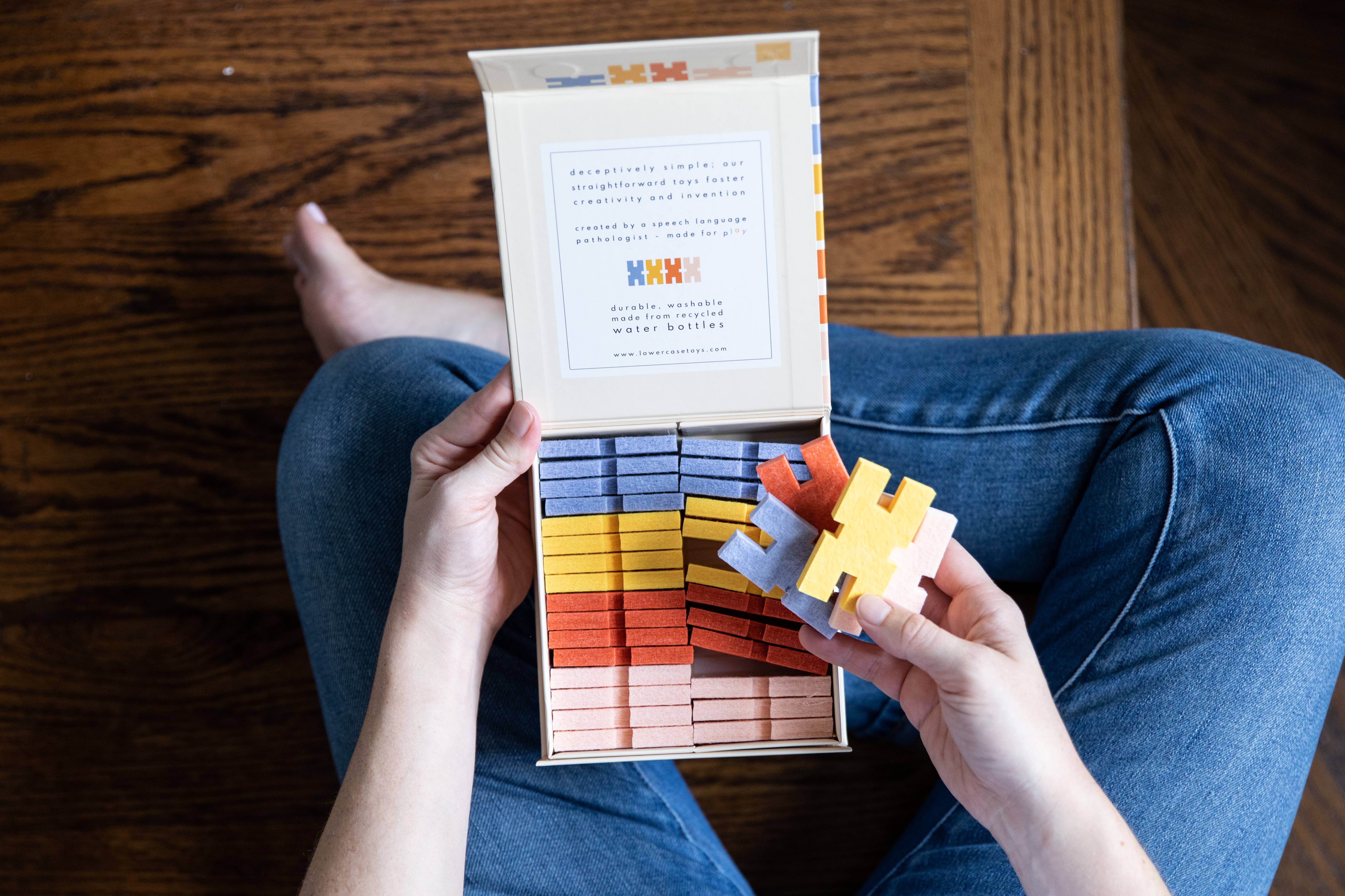 Lowercase Toys - Wholesale Blocks - Kids Baby - Interlocking Blocks - Pocket Set6