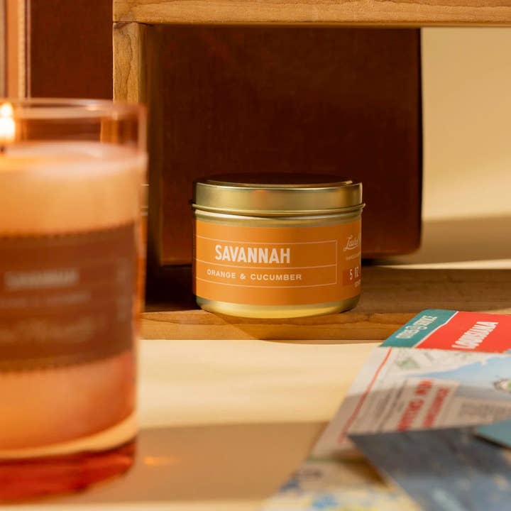 Laurel Mercantile - Wholesale Jar/Filled Candle - Savannah 5 oz. Candle2