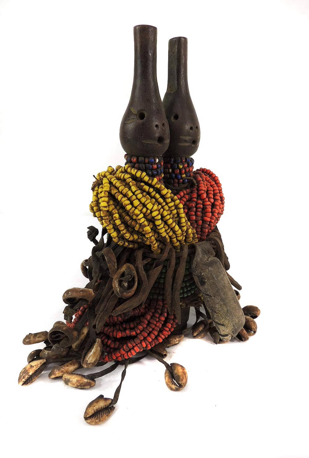 Africa Direct - Vente Figurine décorative - Poupée de fertilité perlée Fali1