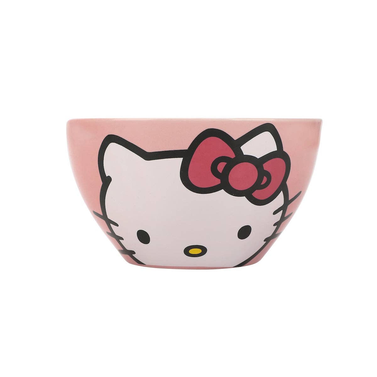 Bioworld Merchandising - Wholesale Decorative Plate/Dish/Bowl - Hello Kitty 20 oz. Ceramic Ramen Bowl with Chopsticks2