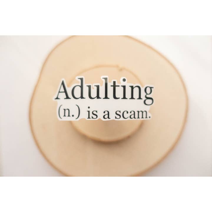 Voksne er en fidus Sjove trendy vinyludstansede klistermærker for engroshandel hos Syera Love & Co.