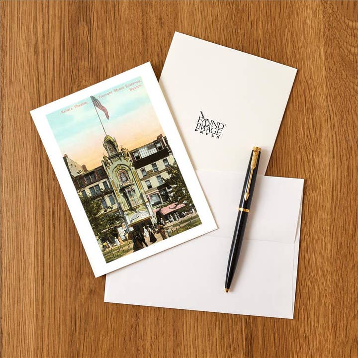 Found Image Press - Vendita all'ingrosso Set di cartoleria/cancelleria - Cartolina MA-304 Teatro di Keith, Boston, Mass.1