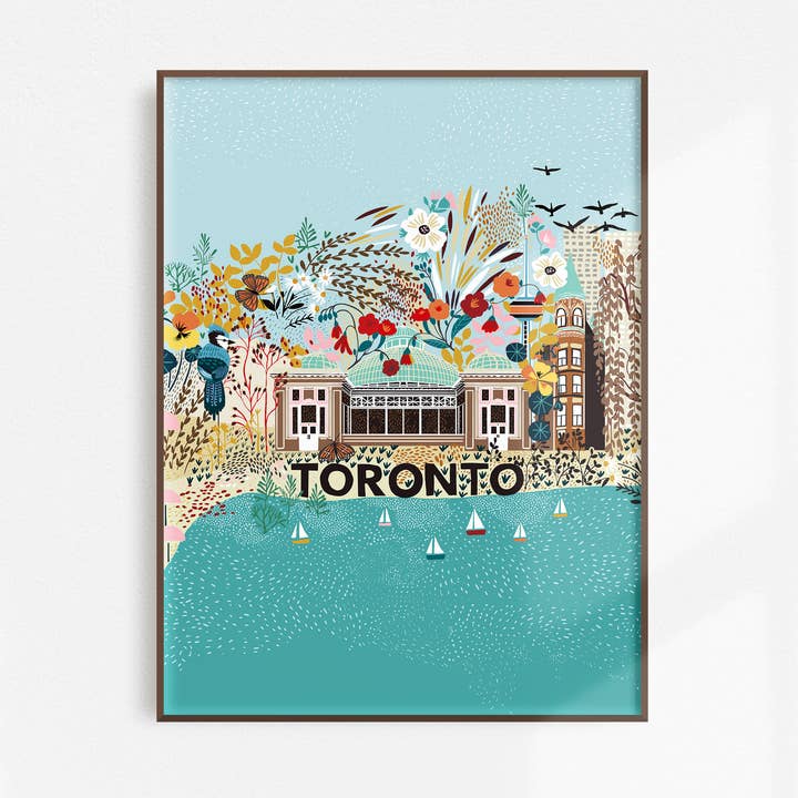 Lámina de arte Toronto para venta al por mayor de Anja Jane