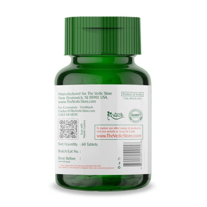 Vedic Juices - Wholesale Oral Supplement/Vitamin - Amla Tablets Vedic Supplements1