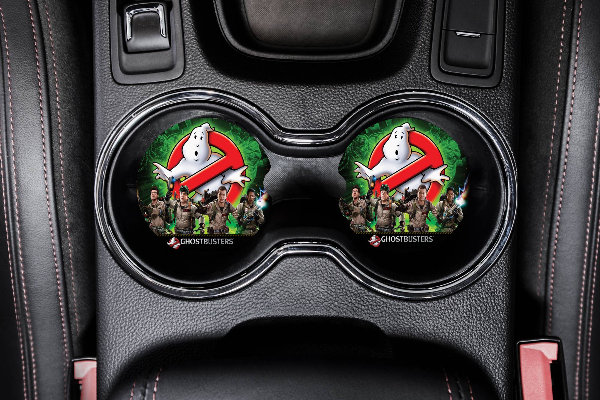 Graveyard Offerings - Wholesale Car Coaster - Unisex - Ghostbusters Car Coasters Set of 2