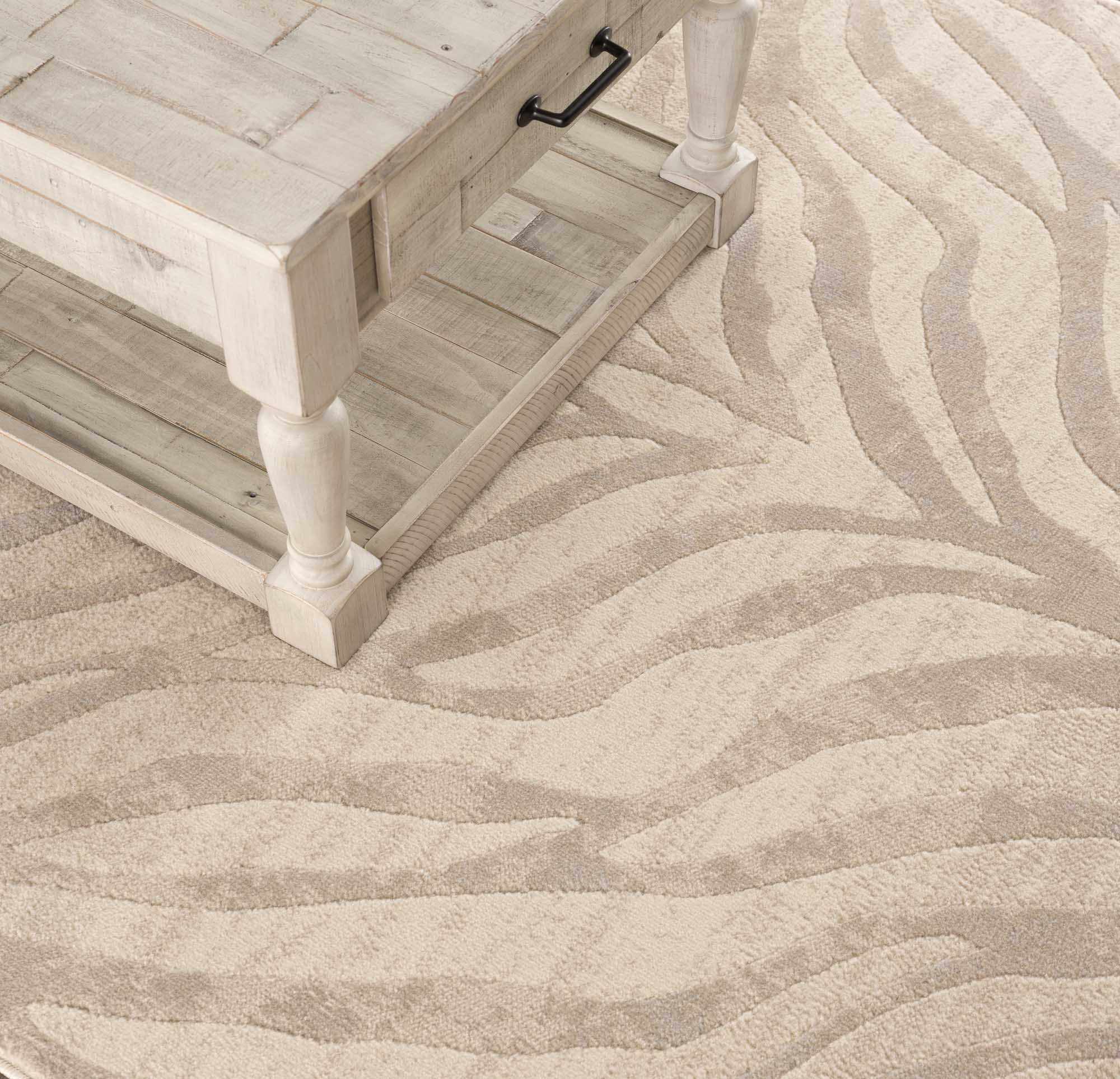 Hauteloom - Wholesale Area Rug - Beige Manteca Zebra Print Area Rug12