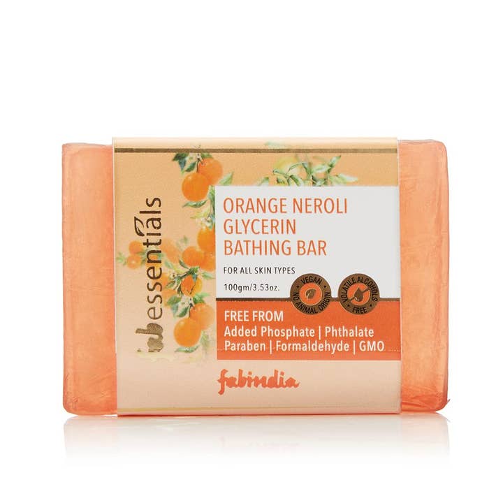 Barra de Banho FABE Laranja Neroli 100gm por atacado de FabEssentials