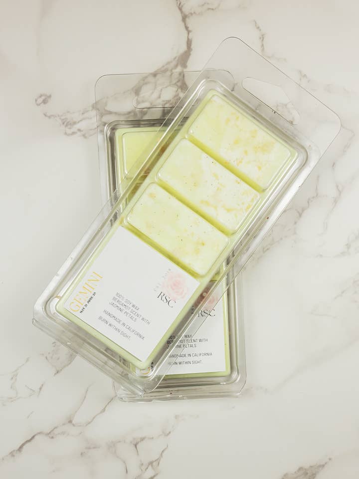 Gemini Wax Melt for wholesale by Rose Splash Creations
