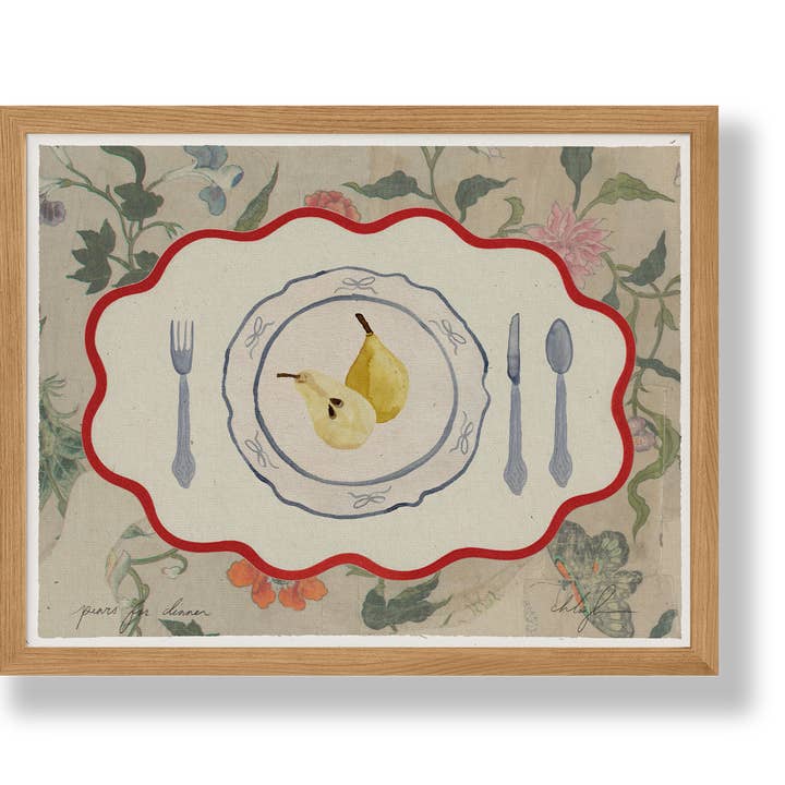 Cocoshalom - Wholesale Art Print - Pears For Dinner