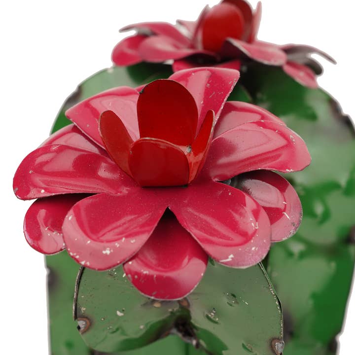 My Amigos Imports - Wholesale Outdoor Ornament/Decor - Sahuaro Metal Cactus-Garden-Yard Art-13x5x10H-Small