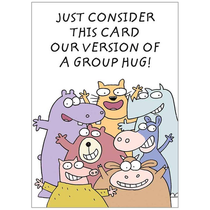Legacy - Wholesale Birthday Card - Group Hug Birthday From Group Card