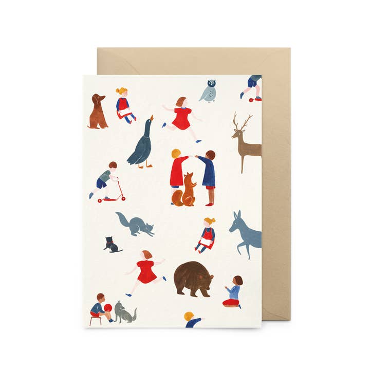 Recreation card for wholesale by Petit Gramme