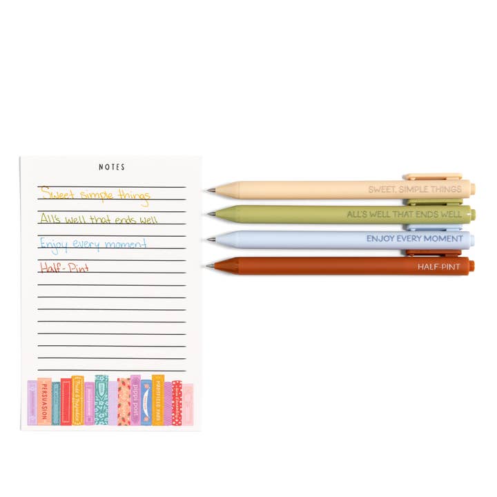 Pippi Post - Wholesale Pen - Little House On The Prairie Laura Ingalls Wilder Pen Set2
