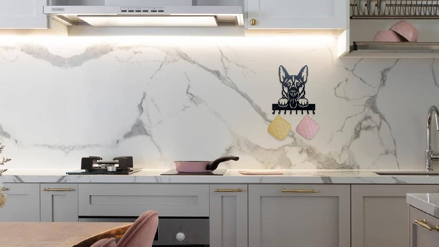 Store and Design – Großhandel Wandhaken – Wandhaken Hund - Deutscher Schäferhund3