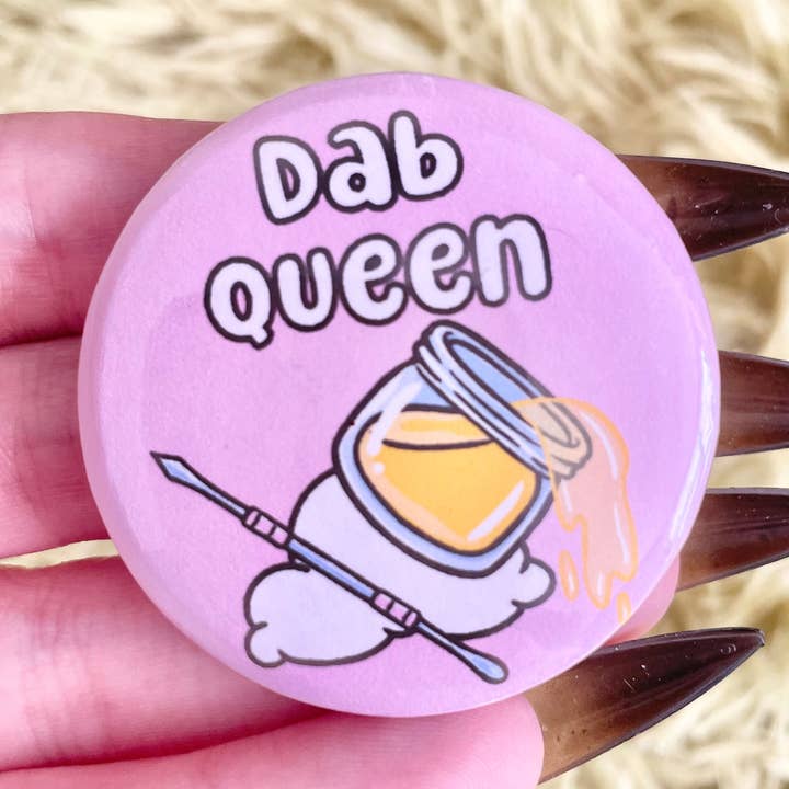 Dab Queen knop 1,75" voor wholesale door lilxbun