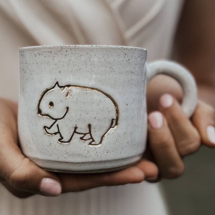 Wolf and Clay Pty Ltd - Wholesale Coffee mug - Ceramic Mug - Wombat3