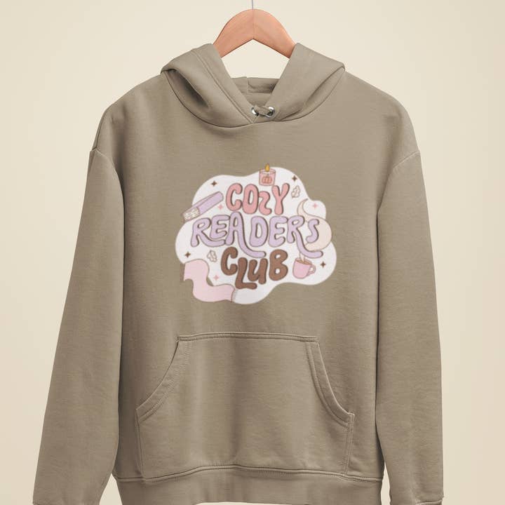 Cozy Readers Club Crewneck/Hoodie for wholesale by amarieacreates