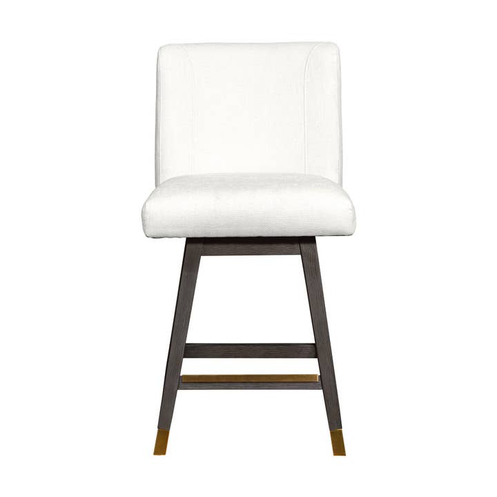 Armen Living - Wholesale Stool - Isabella Modern Upholstered Wood Swivel Barstool62