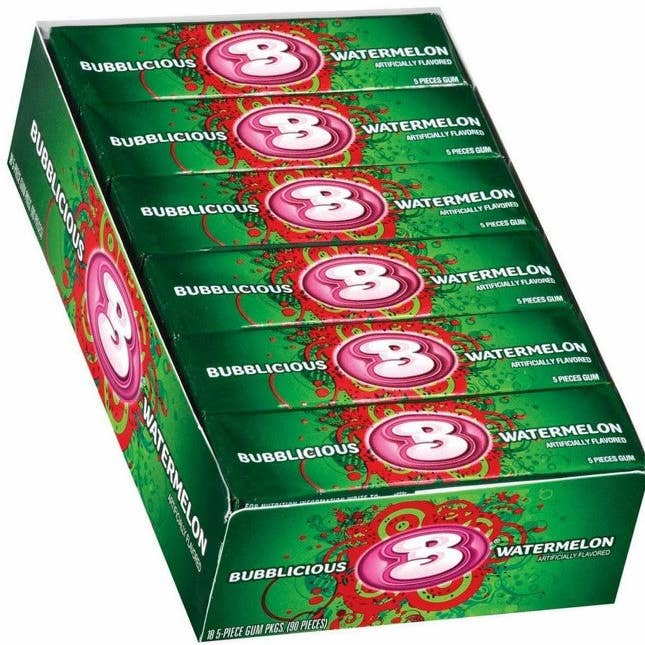 Bubblicious Watermelon 18ct for wholesale by Shop The King