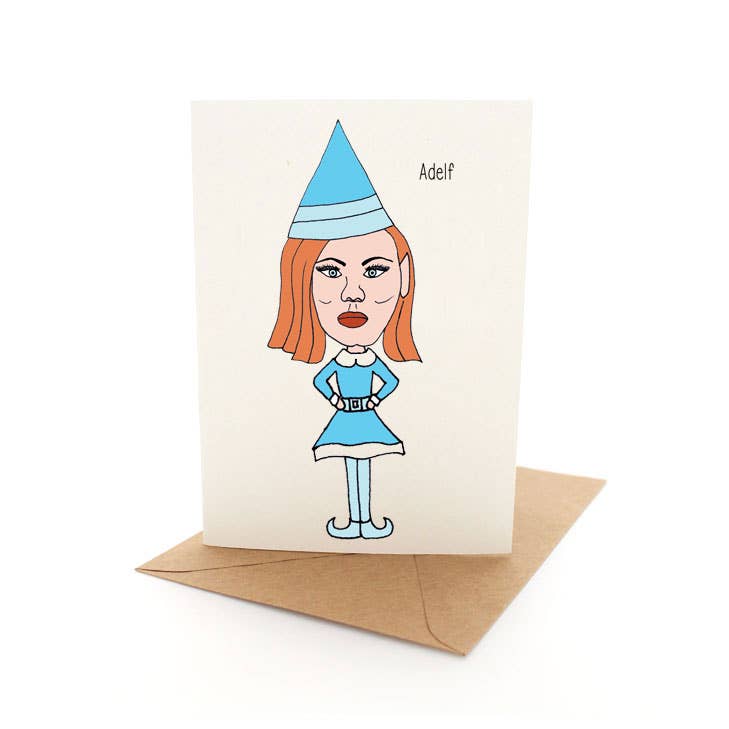 Pleasant Tree - Wholesale Christmas card - Punny Xmas - Adele