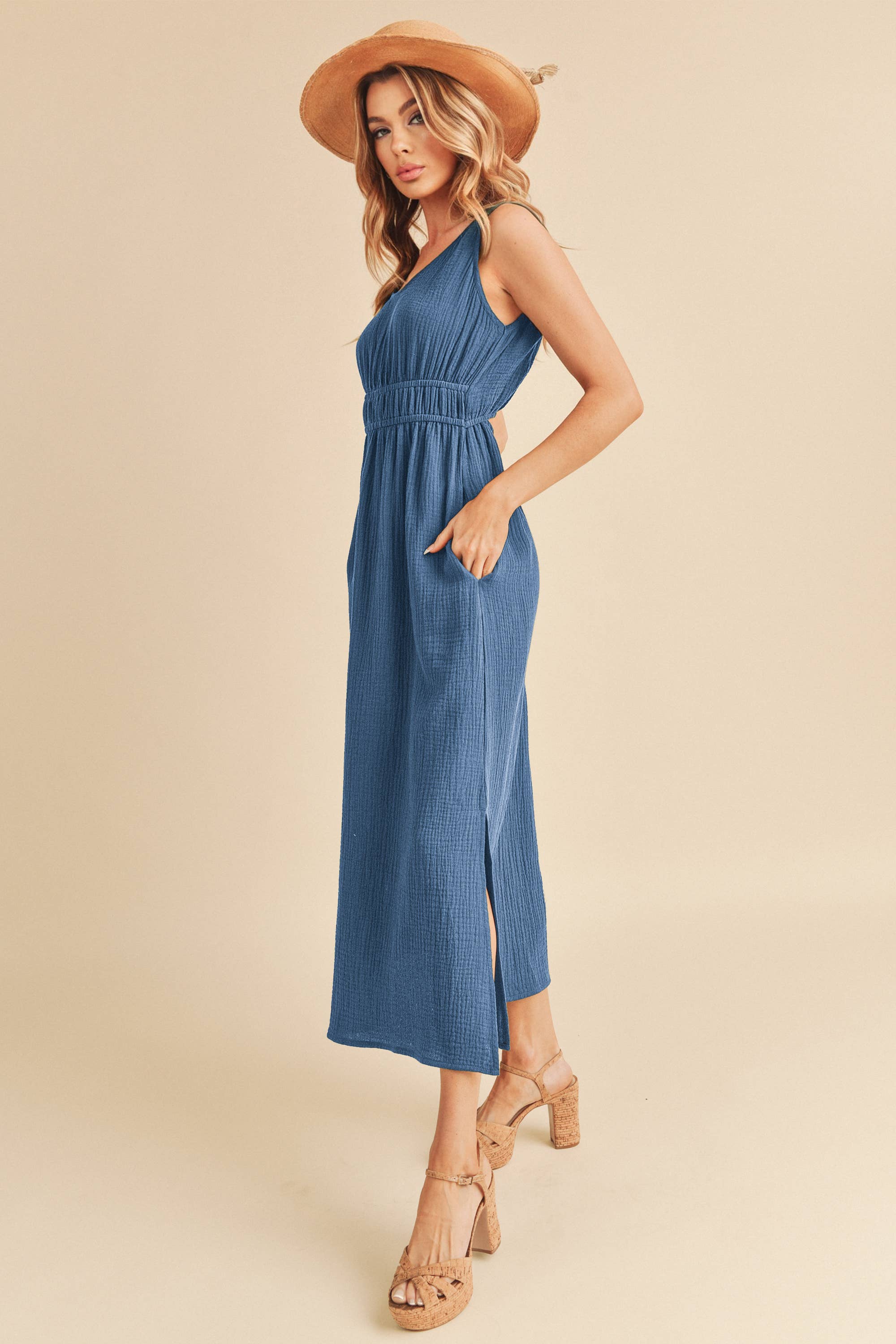 AEMI + CO - Wholesale Dress - Women's - 475BK Darci Dress 336