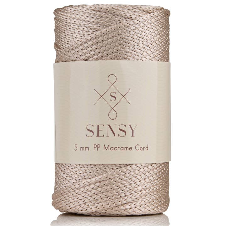 Sensy - Wholesale Yarn - Sensy Premium 5mm - 104 yards 100% Polyester Macrame Yarn